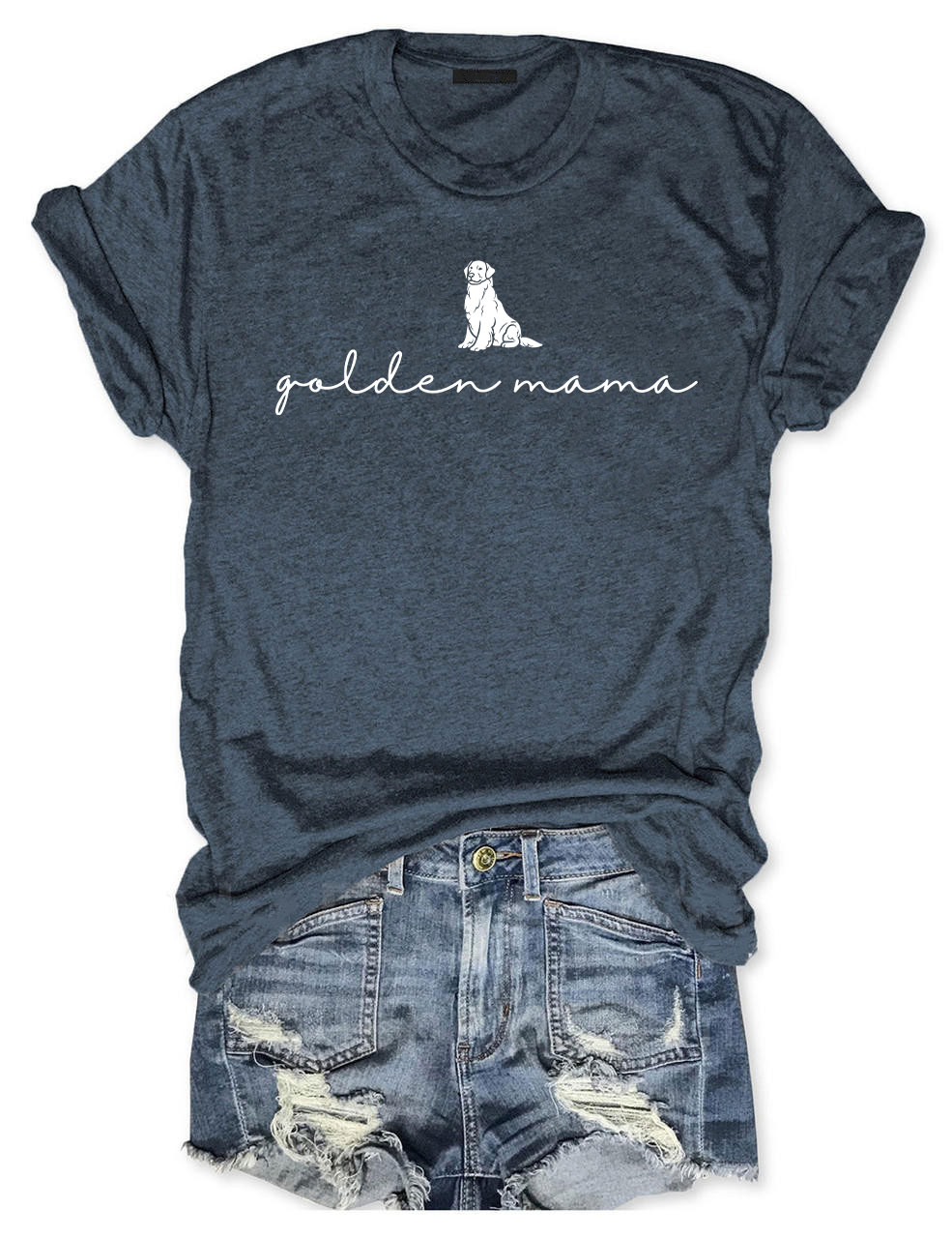 Golden Mom Golden Retriever T-shirt