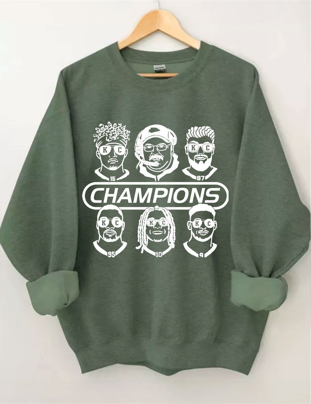Kansas City Champs Team Football Sweatshirt