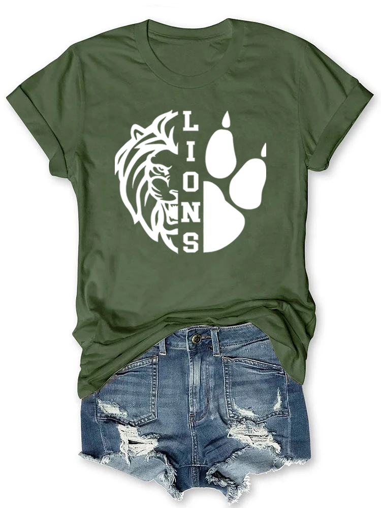 Lions Digital  Cowboys Football T-Shirt