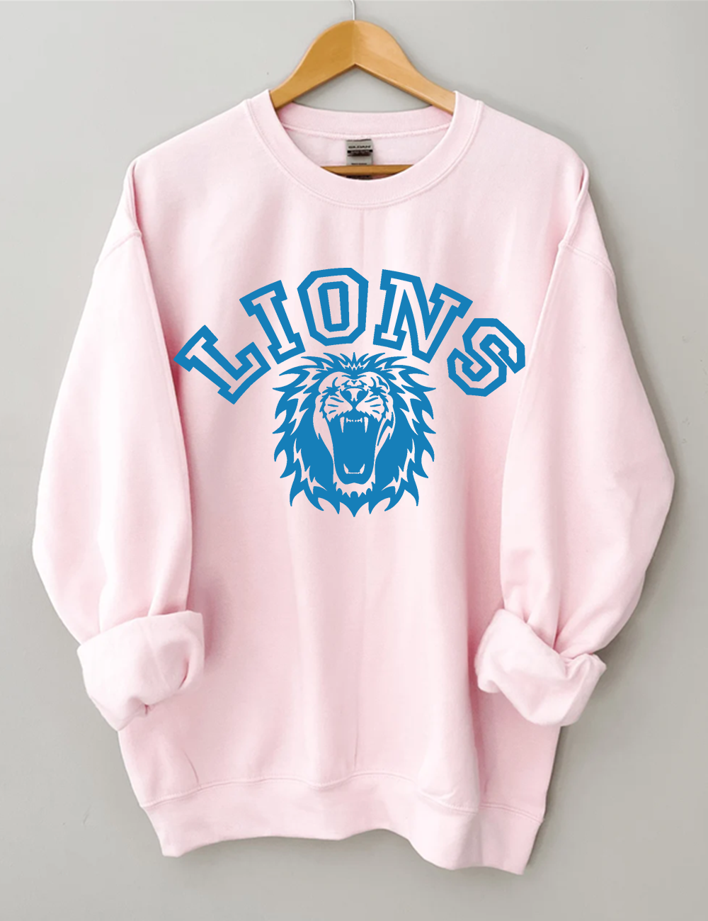 Lions mascot  Football Sweatshirt