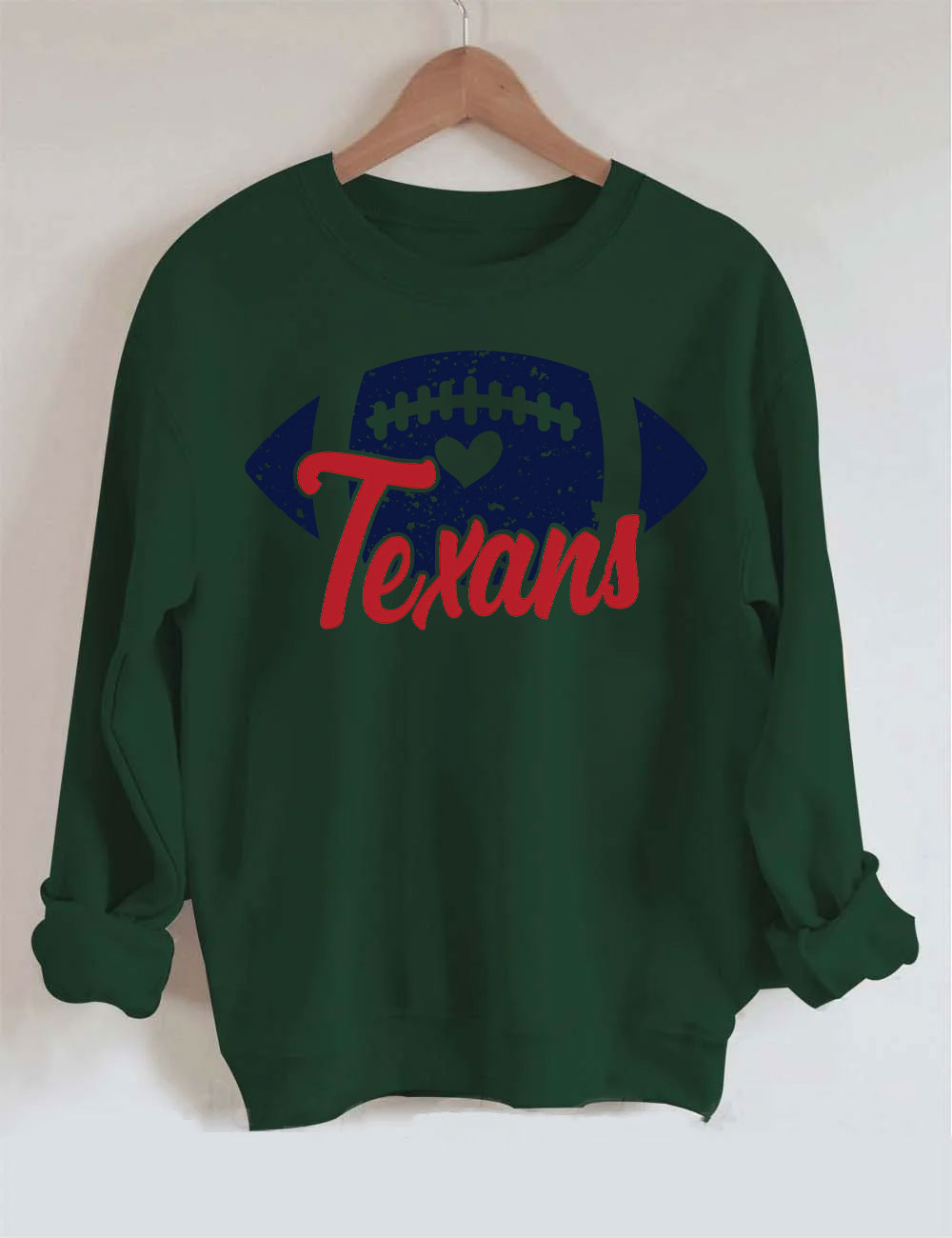 Love For Houston Texans Football Sweatshirt