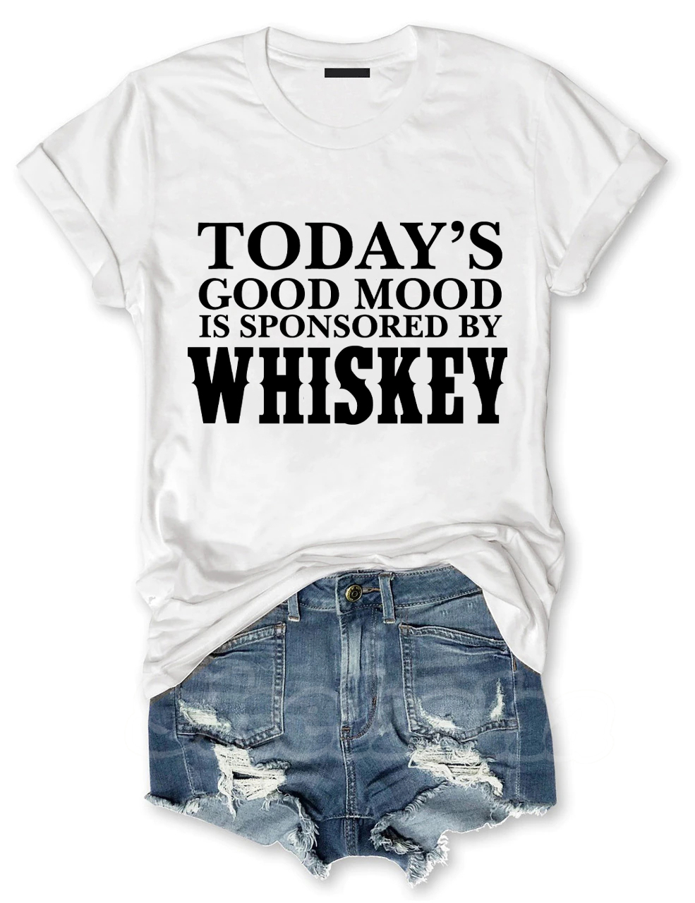 Today's Good Mood Is Sponsored By Whiskey T-Shirt