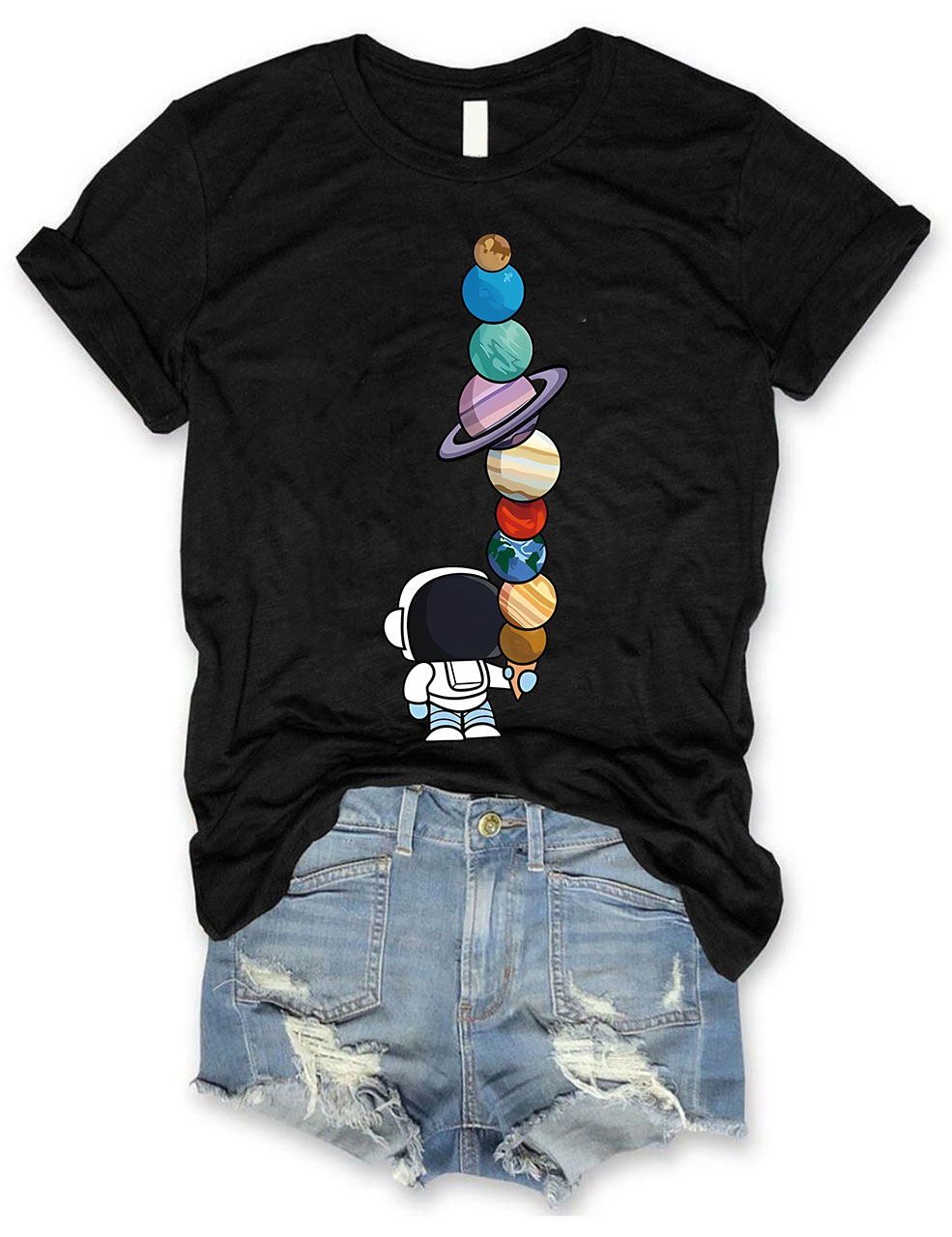 Astronaut and Planet T-shirt
