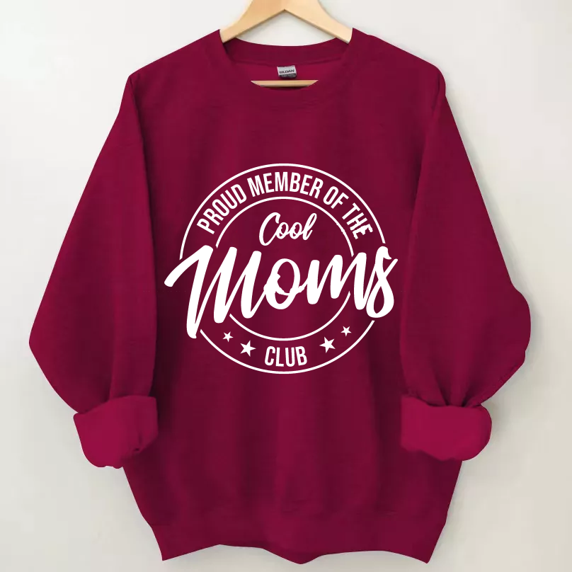 Cool Moms Club Sweatshirt-Shehaha