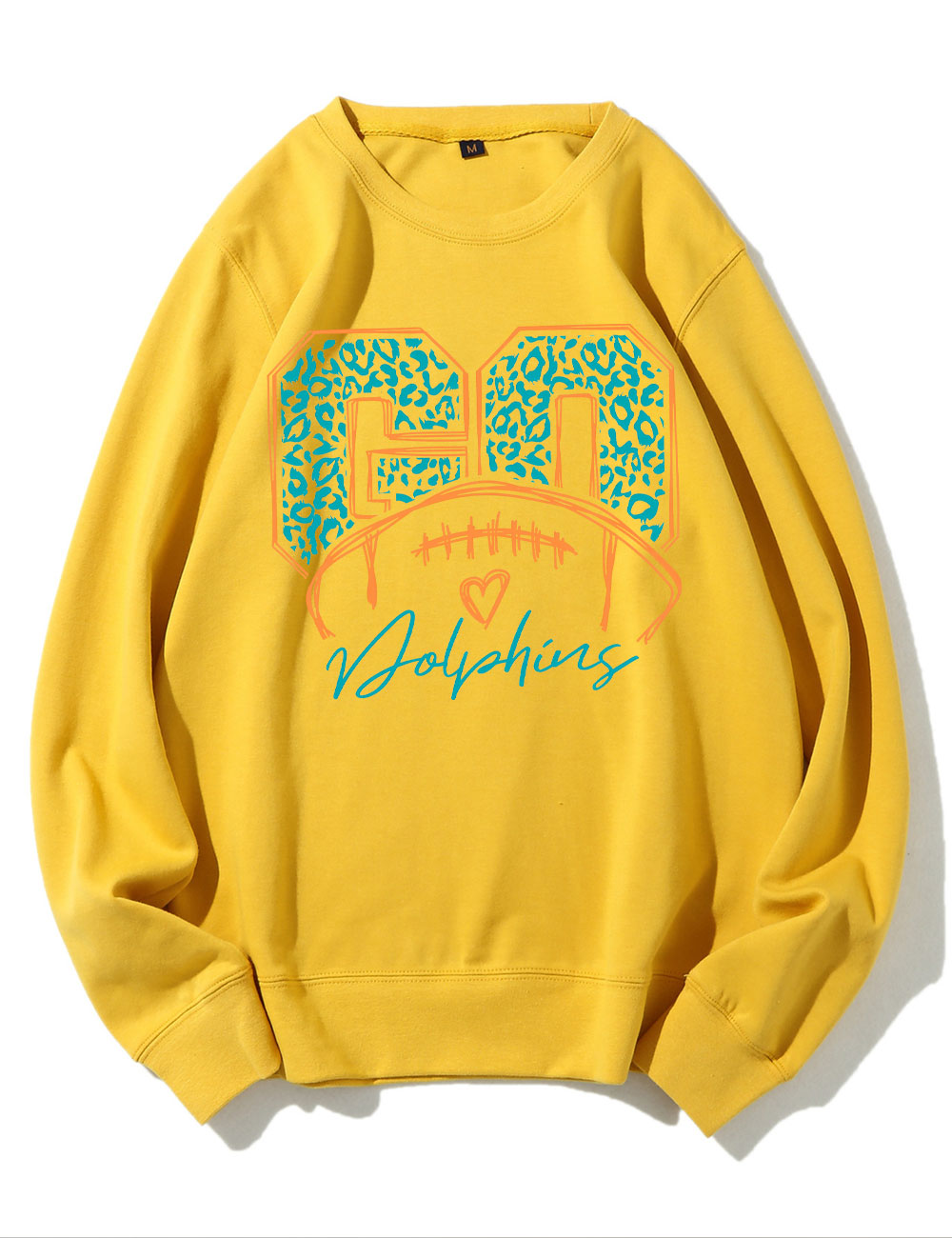Go Dolphins Football Sweatshirt