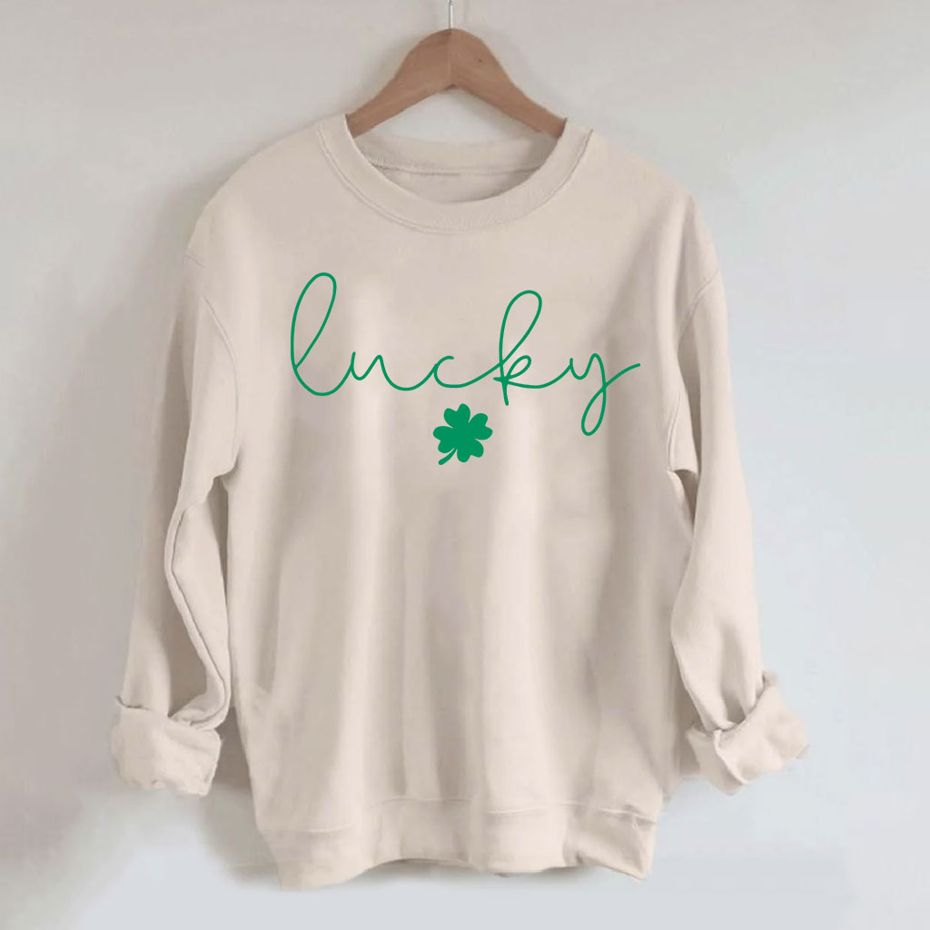 St Patricks Day Lucky Sweatshirt