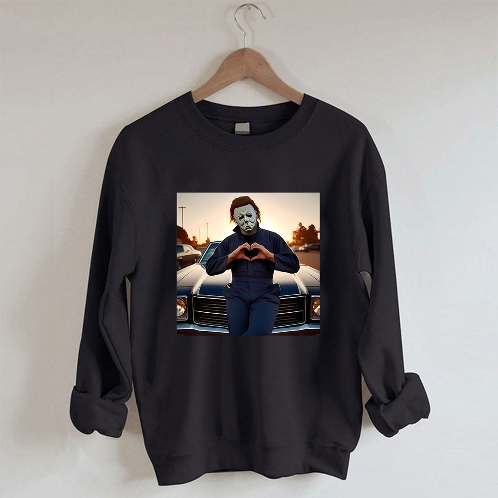 Vintage Horror Movie Funny Sweatshirt