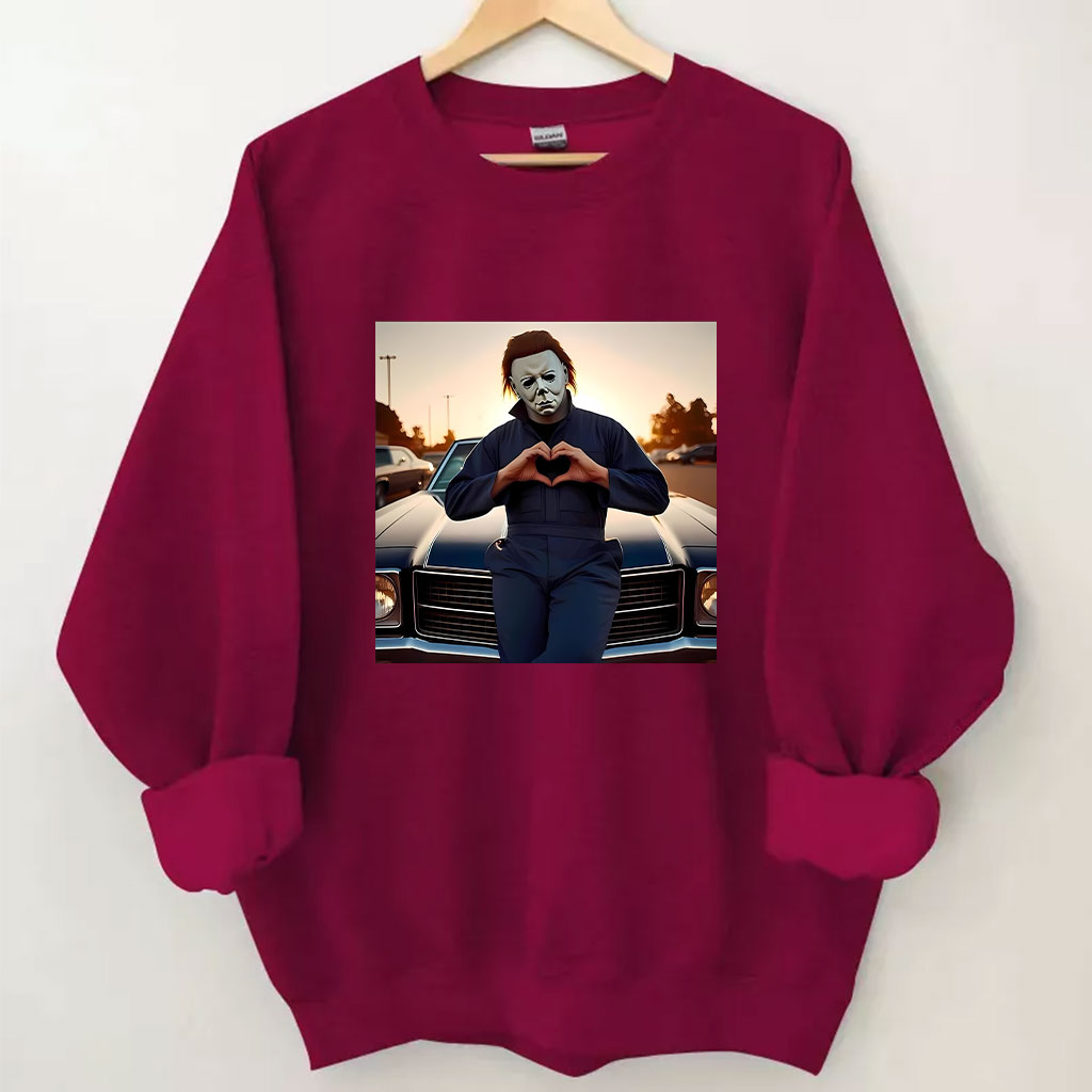 Vintage Horror Movie Funny Sweatshirt