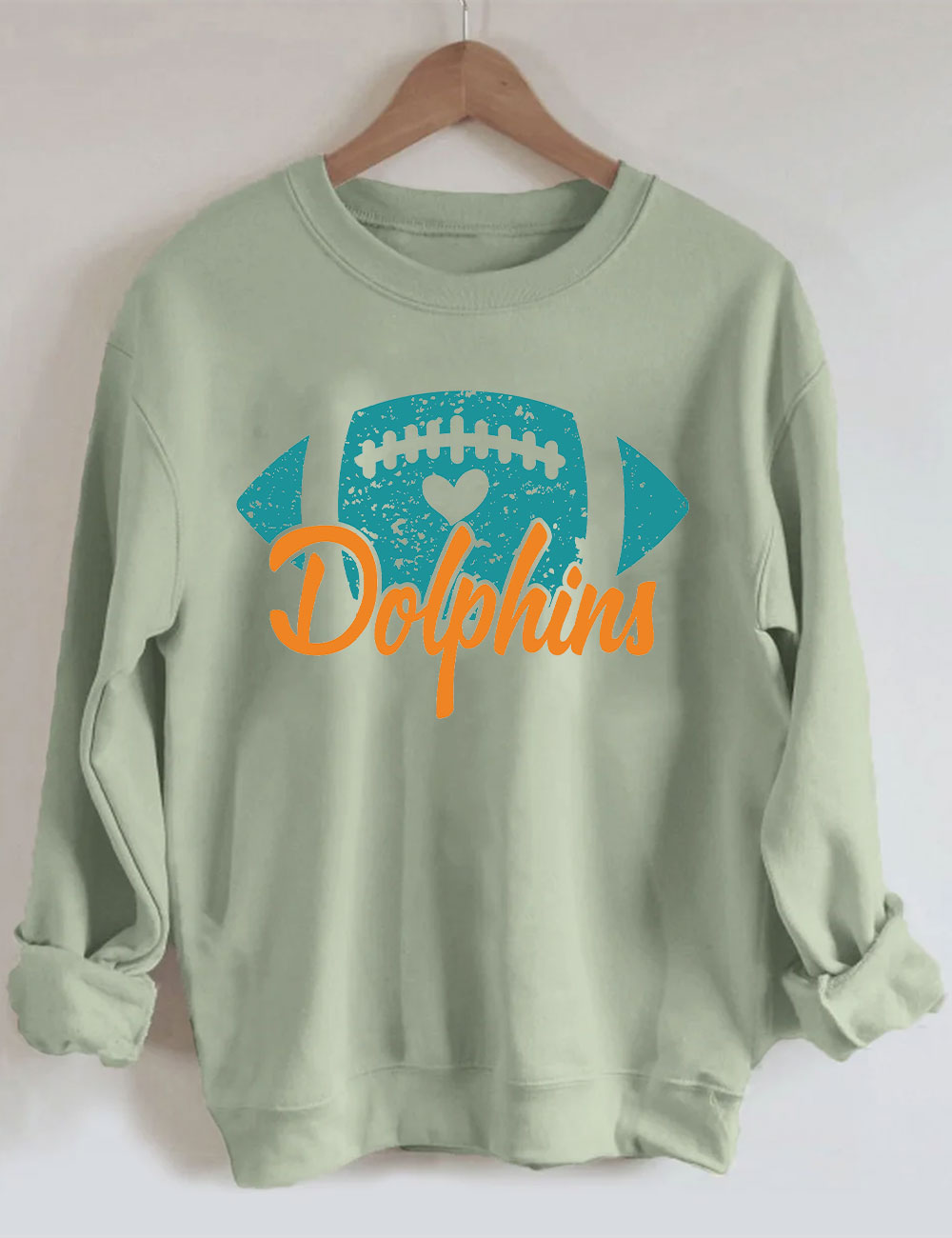 Miami Dolphins Football Sweatshirt