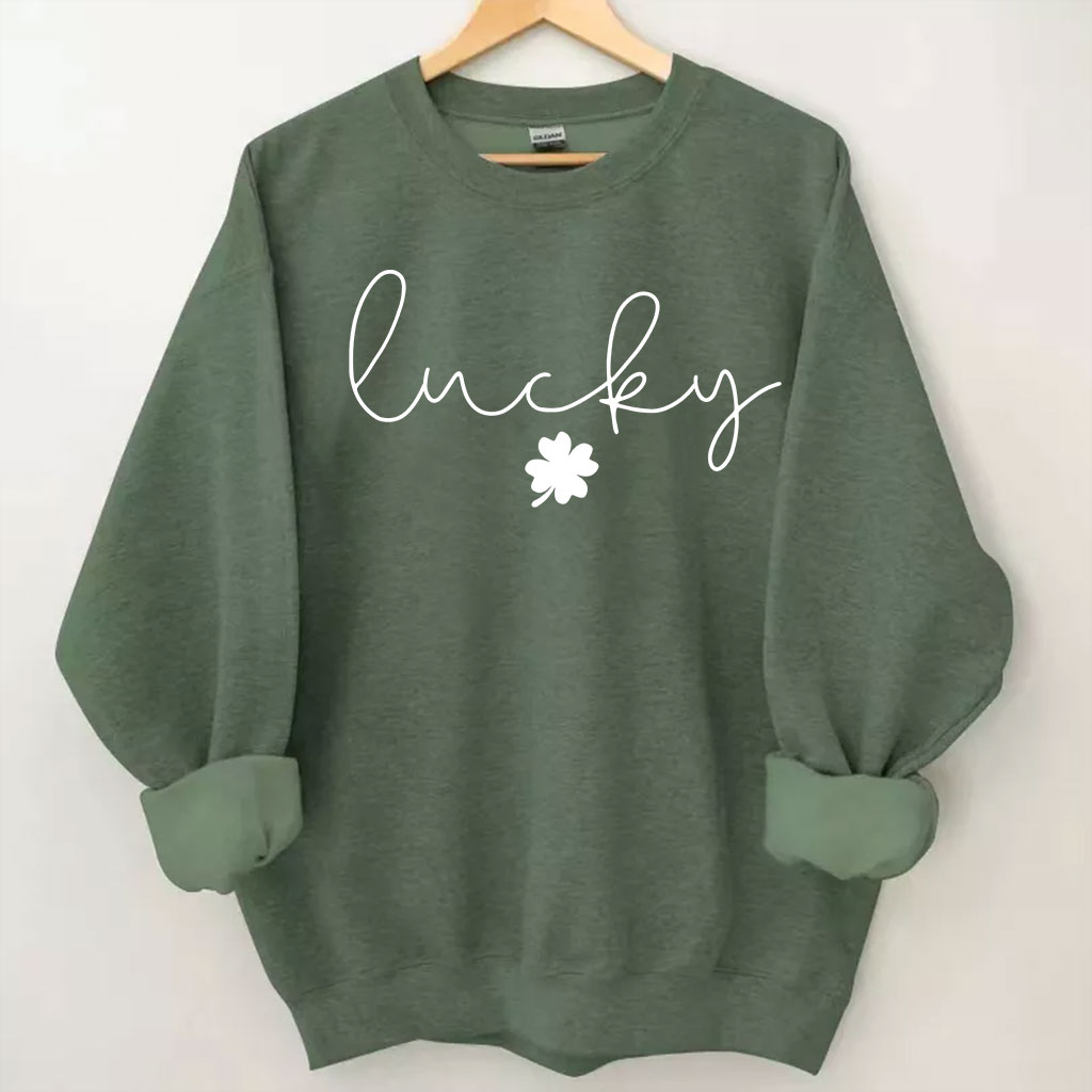 St Patricks Day Lucky Sweatshirt