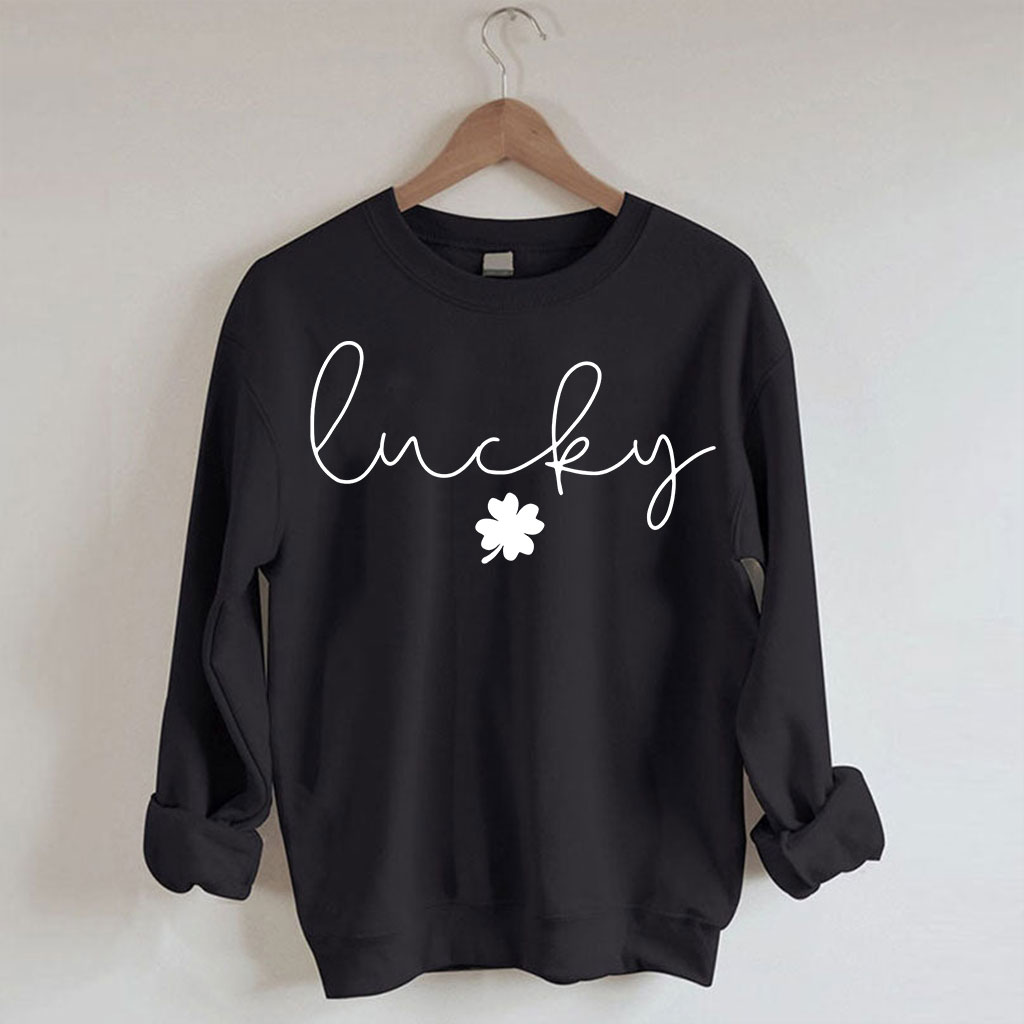 St Patricks Day Lucky Sweatshirt