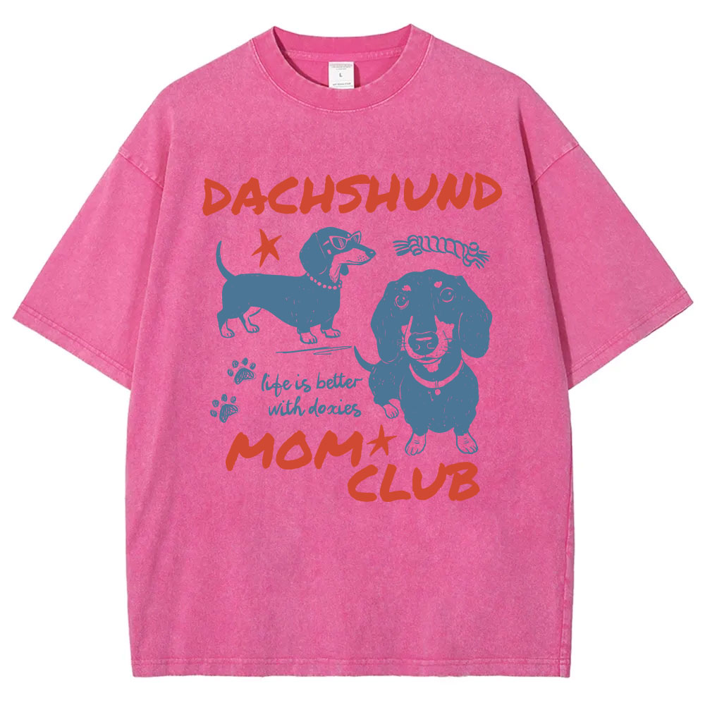Coke Zero and Dachshund Club Washed T-shirt
