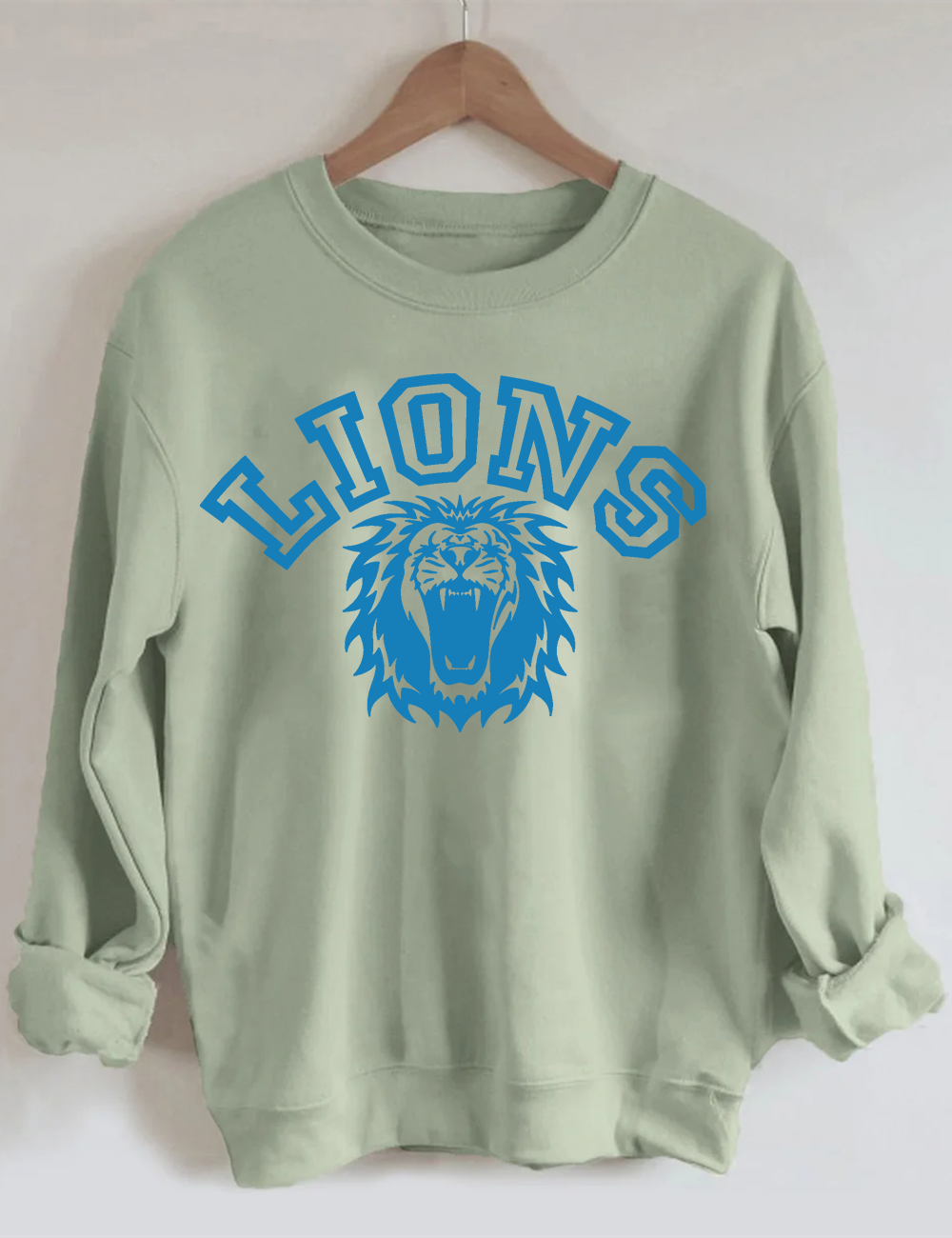 Lions mascot  Football Sweatshirt