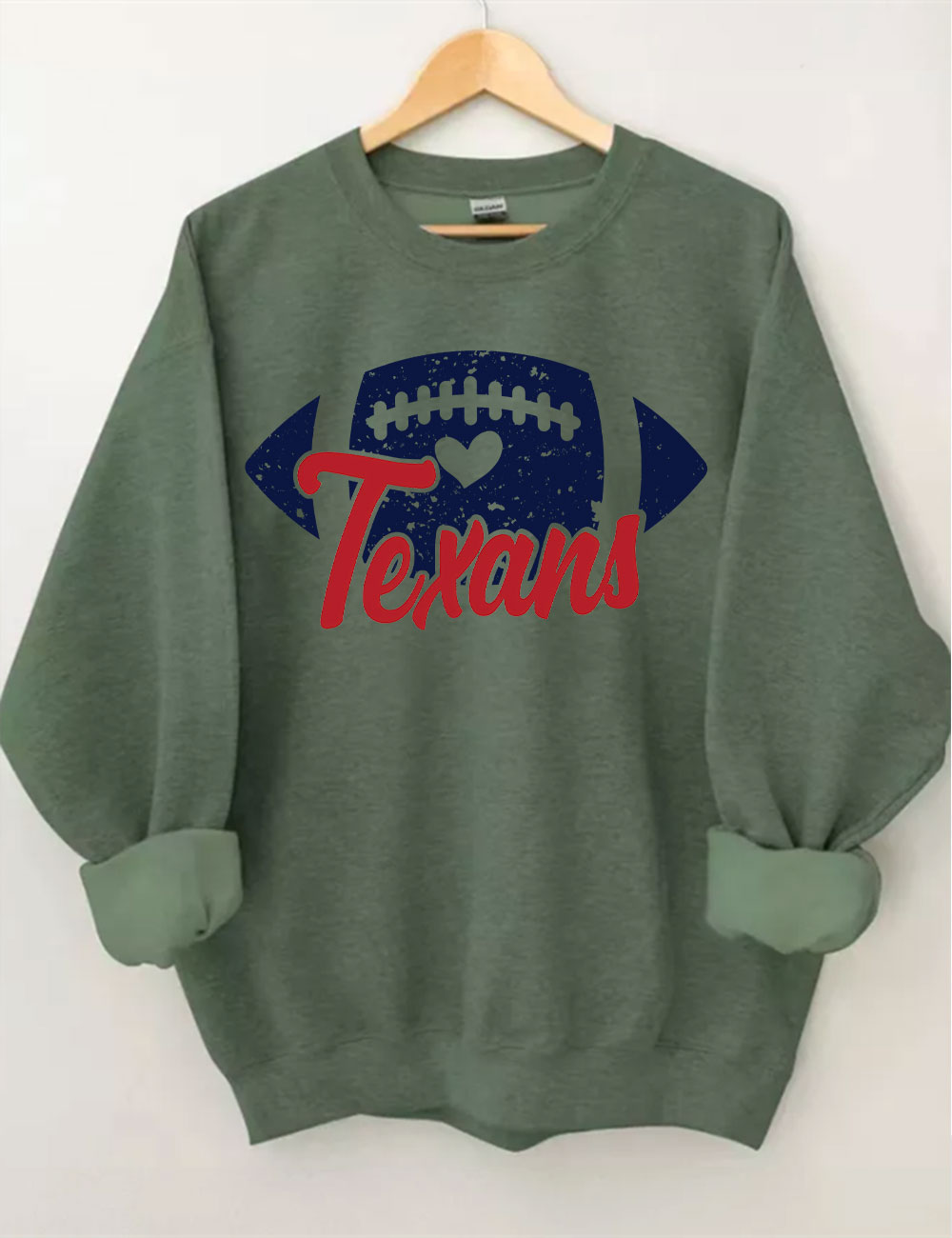 Love For Houston Texans Football Sweatshirt