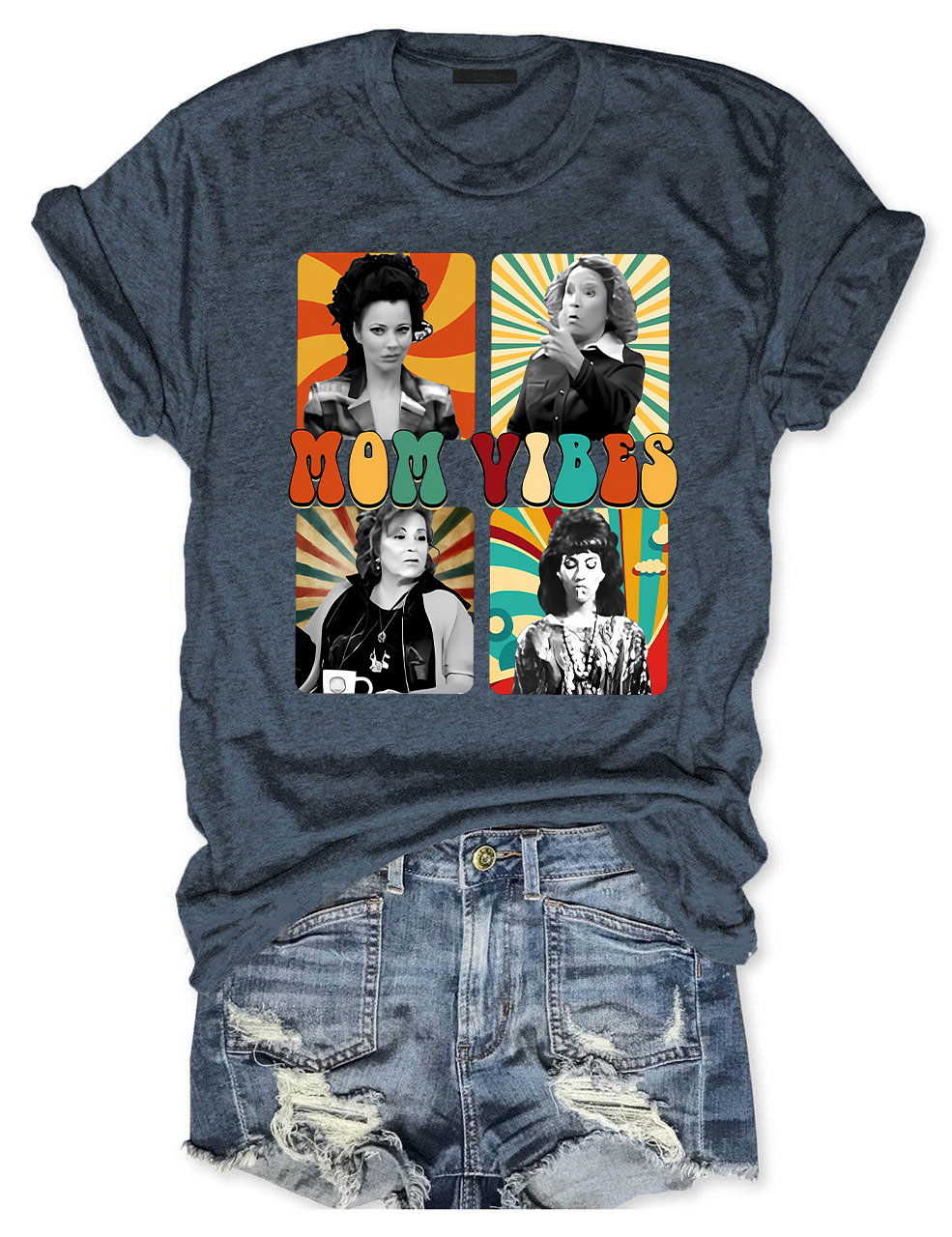 Retro Mom Vibes T-shirt