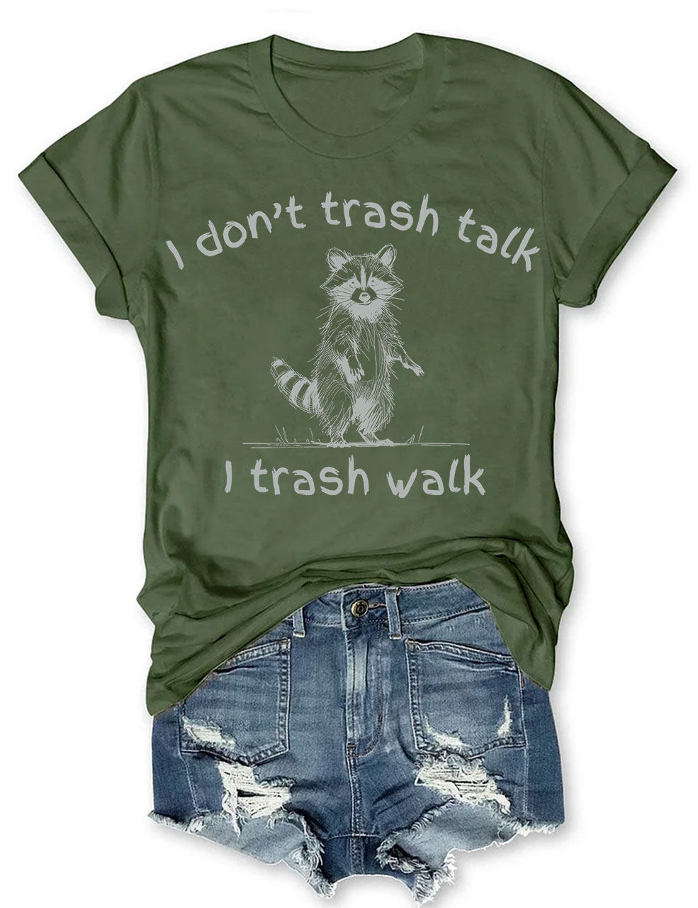 Raccoon Trash Talk T-shirt
