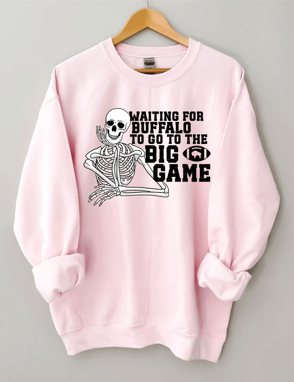 Waiting For Buffalo To Go To The Big Football Game Sweatshirt