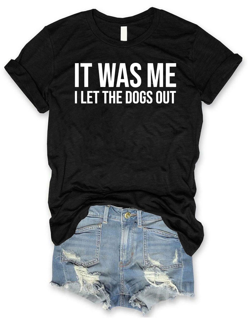 It Was Me I Let The Dogs Out T-shirt