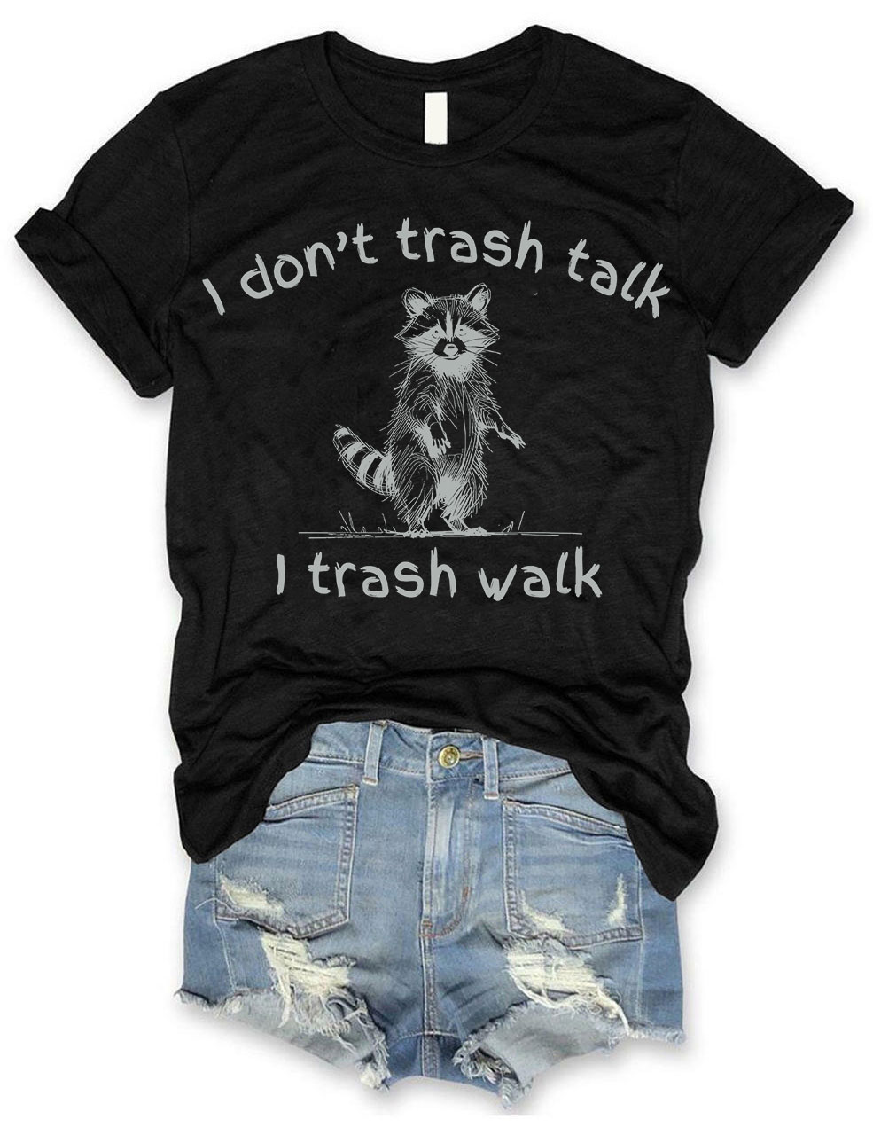 Raccoon Trash Talk T-shirt