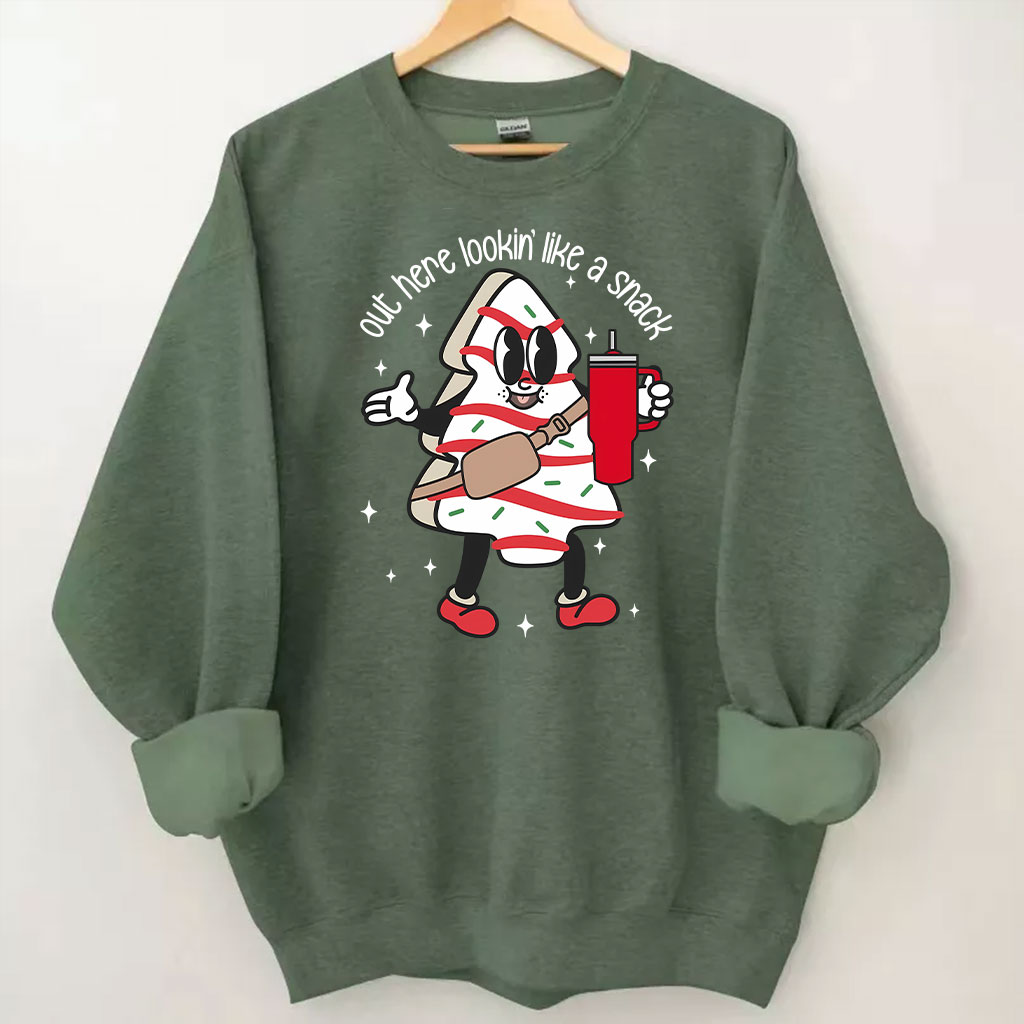 Boojee Out Here Lookin Like A Snack Sweatshirt