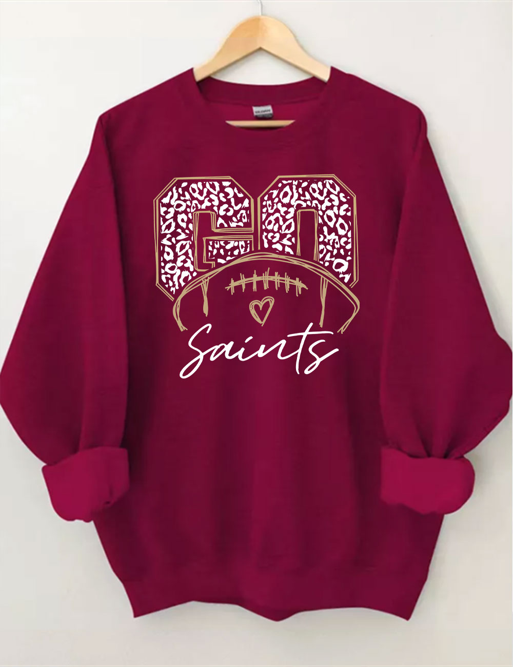 Go Saints Football Sweatshirt