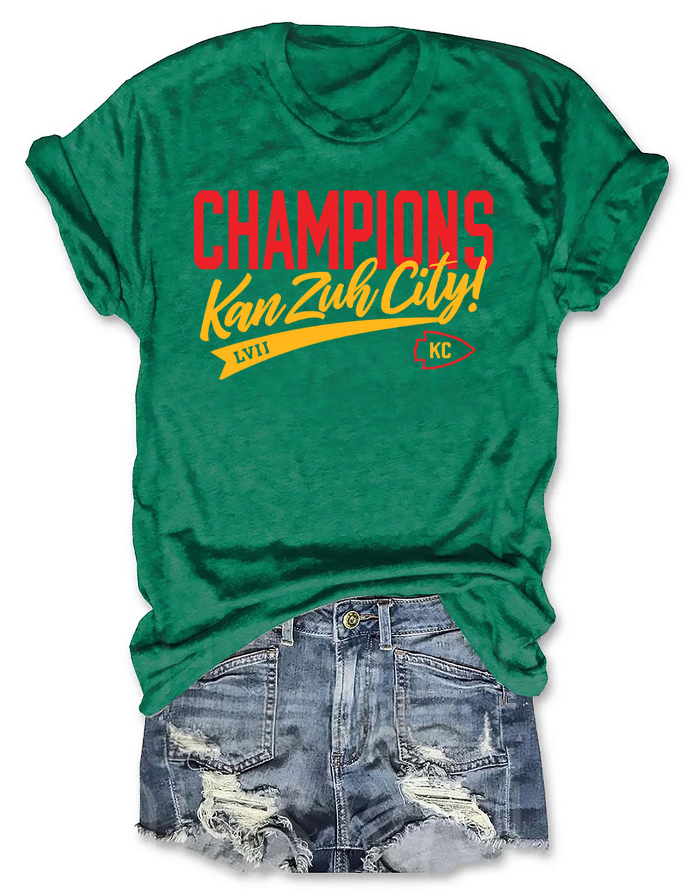 KC Champions KanZuhCity Football T-Shirt