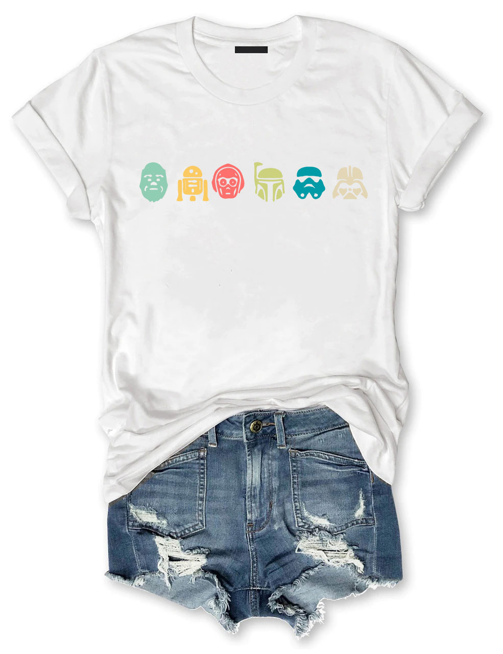 Star Wars Head Funny T-shirt