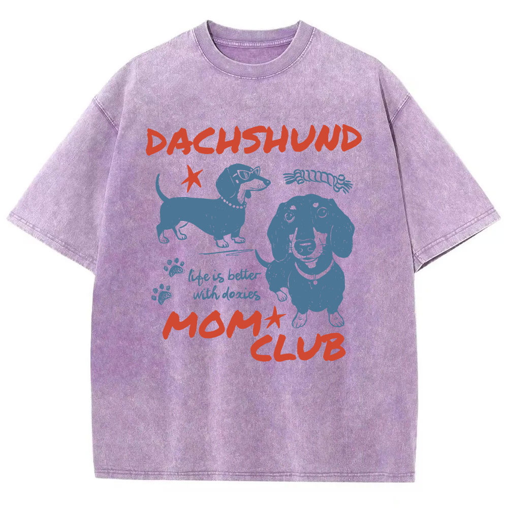 Coke Zero and Dachshund Club Washed T-shirt