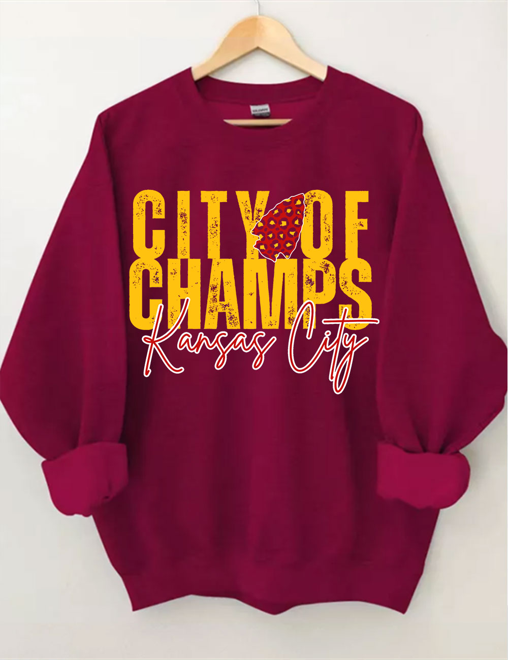 Champion Kansas City Chiefs Football Sweatshirt