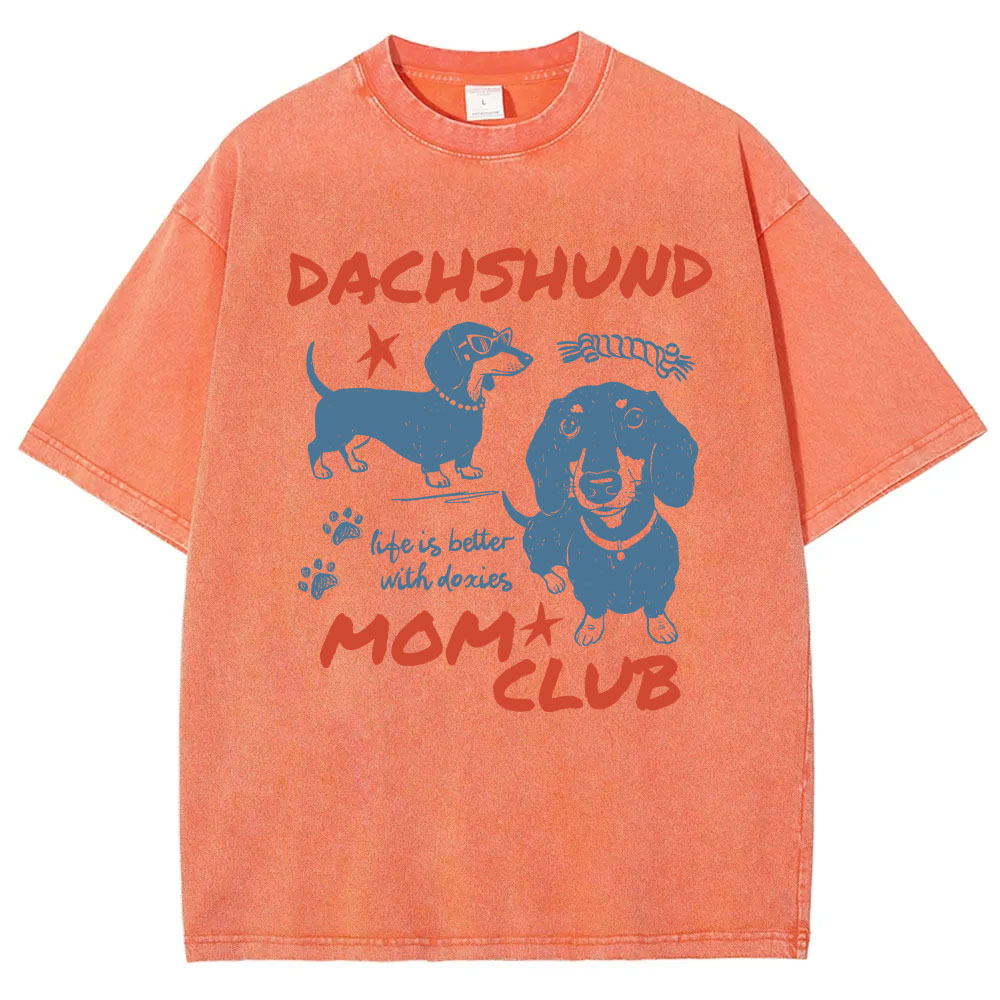 Coke Zero and Dachshund Club Washed T-shirt
