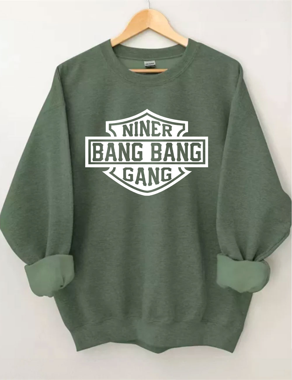 Bang Bang Niner Gang Football Sweatshirt