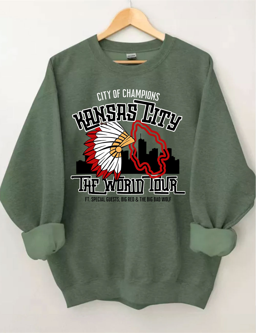 Kansas City WORLD TOUR Football Sweatshirt
