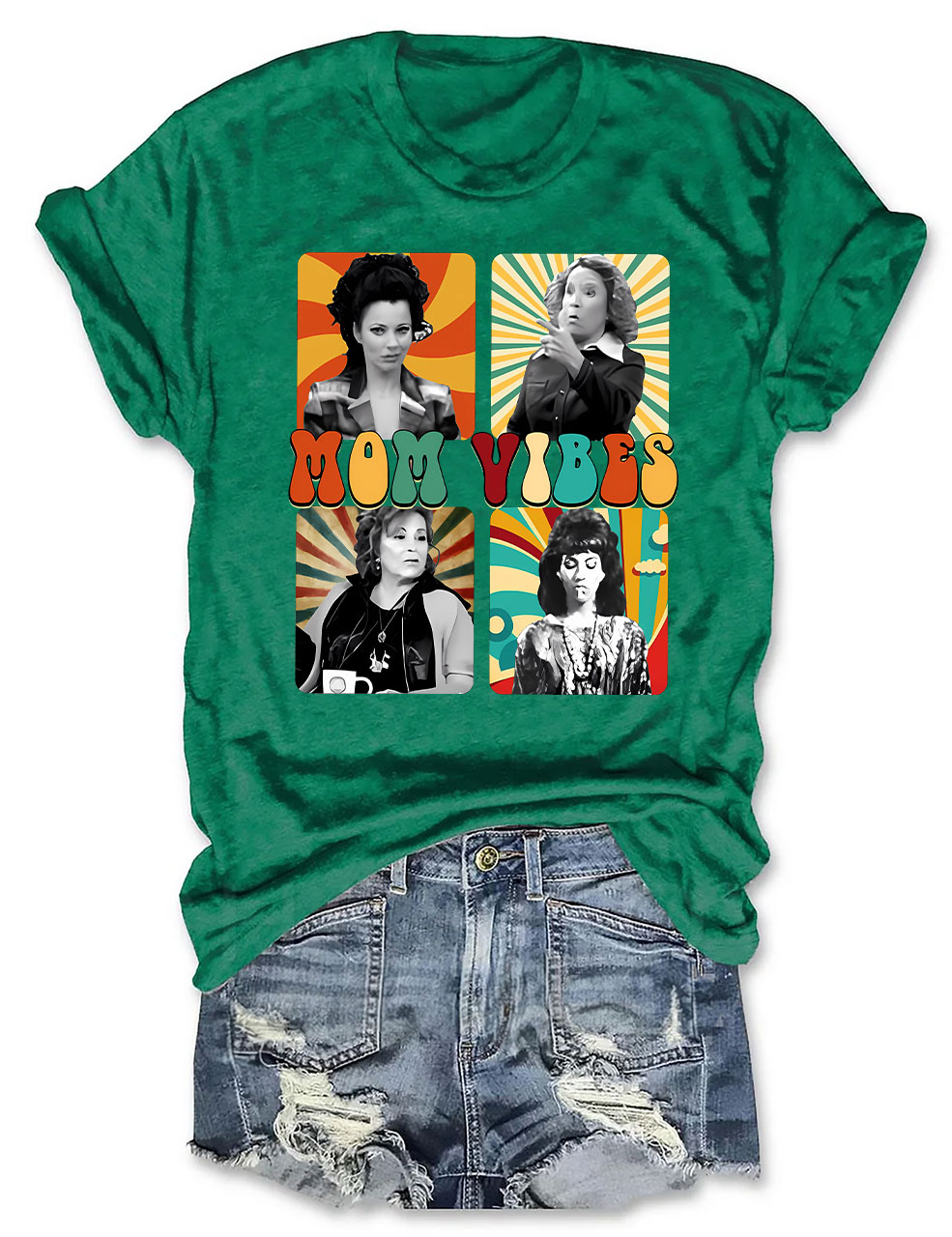 Retro Mom Vibes T-shirt