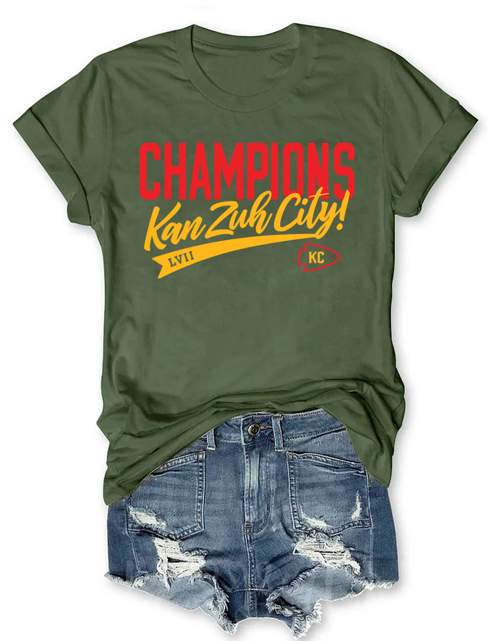 KC Champions KanZuhCity Football T-Shirt