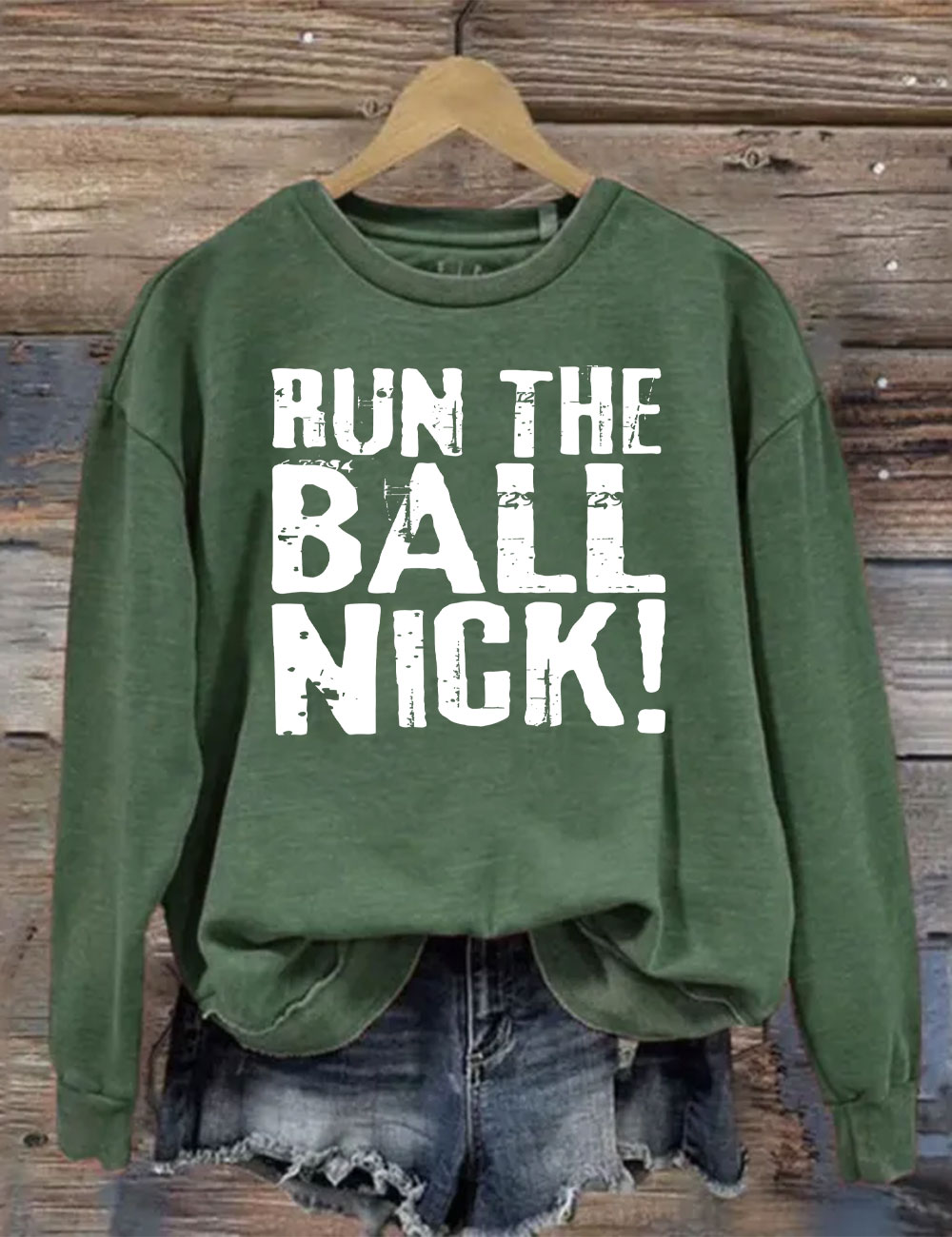 Run The Ball Nick Philadelphia Sweatshirt