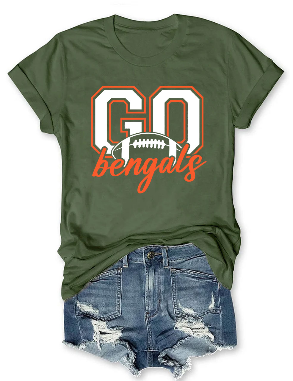 Go Bengals Football T-Shirt