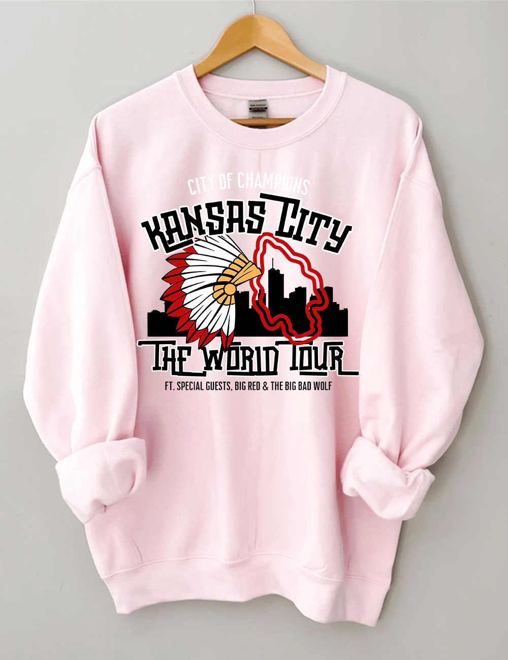 Kansas City WORLD TOUR Football Sweatshirt