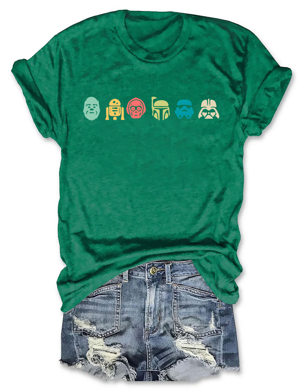 Star Wars Head Funny T-shirt