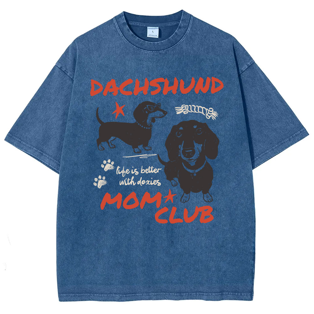 Coke Zero and Dachshund Club Washed T-shirt