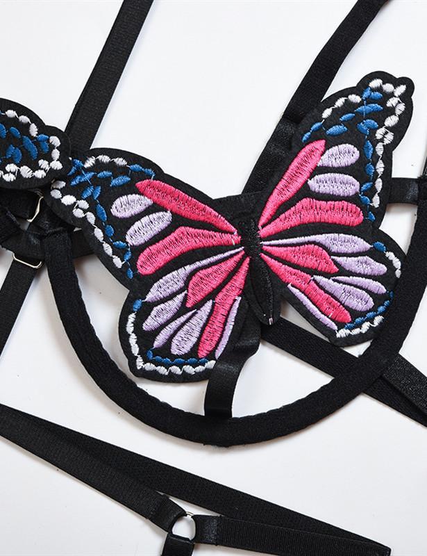 Butterfly Bandage Bra & Panties Set