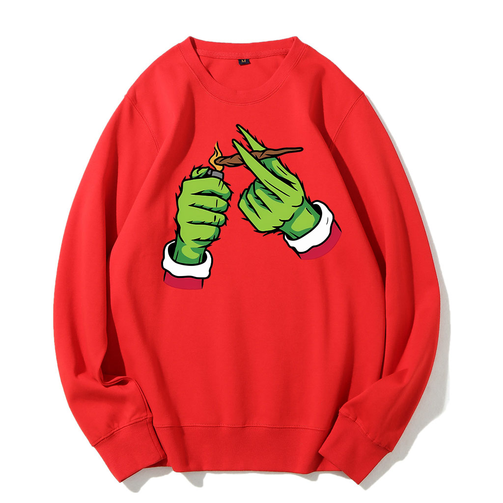 Pothead Christmas Sweatshirt