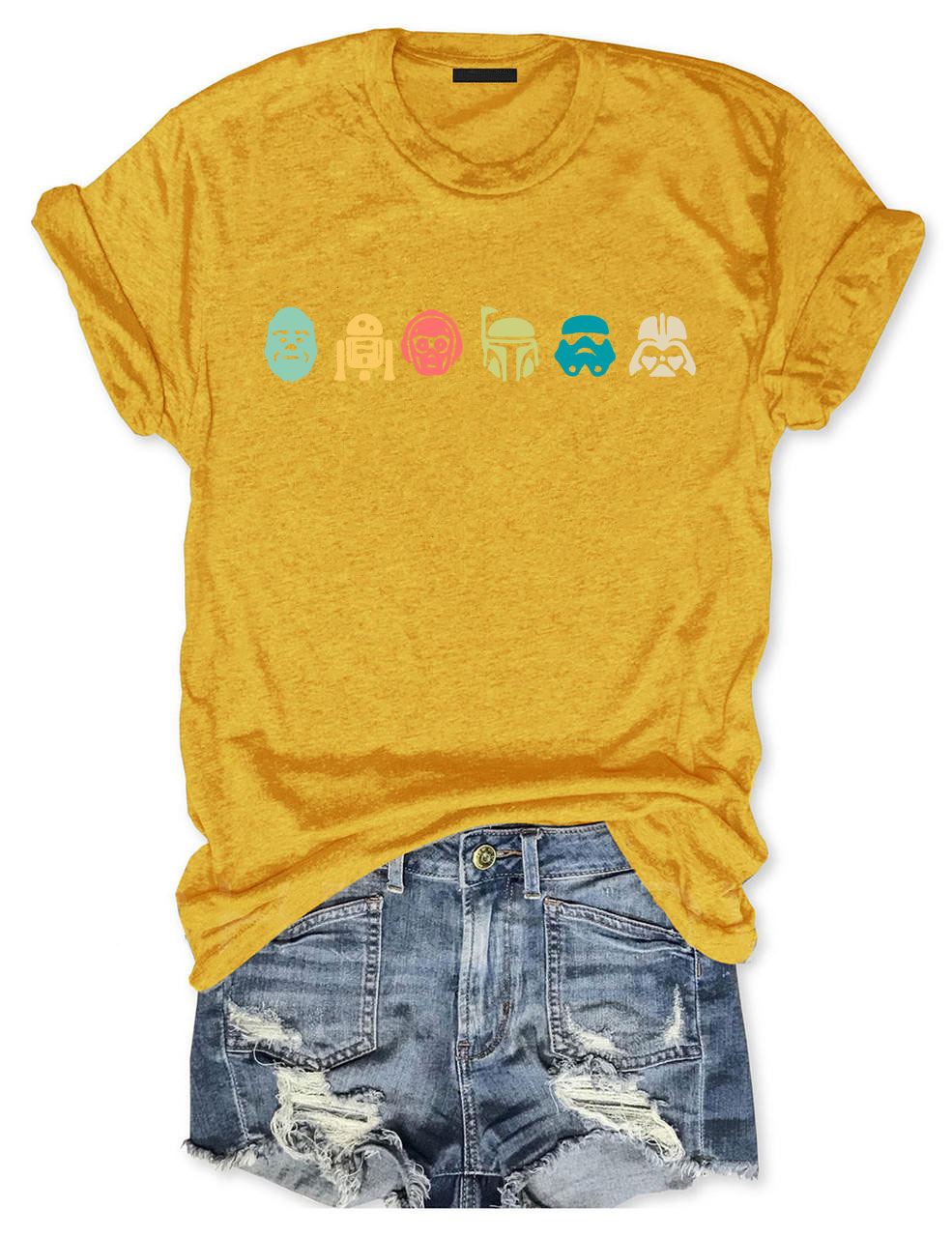 Star Wars Head Funny T-shirt