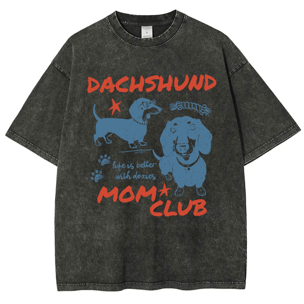 Coke Zero and Dachshund Club Washed T-shirt
