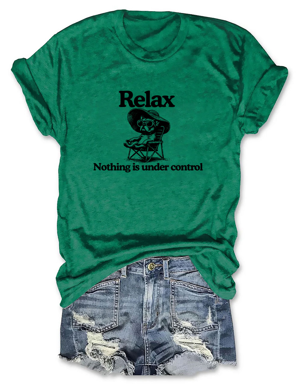Relax Summer French Bulldog T-shirt