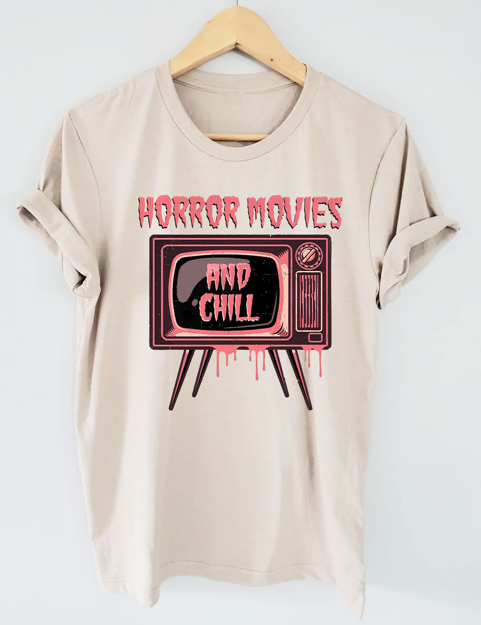 Horror Movie & Chill T-shirt