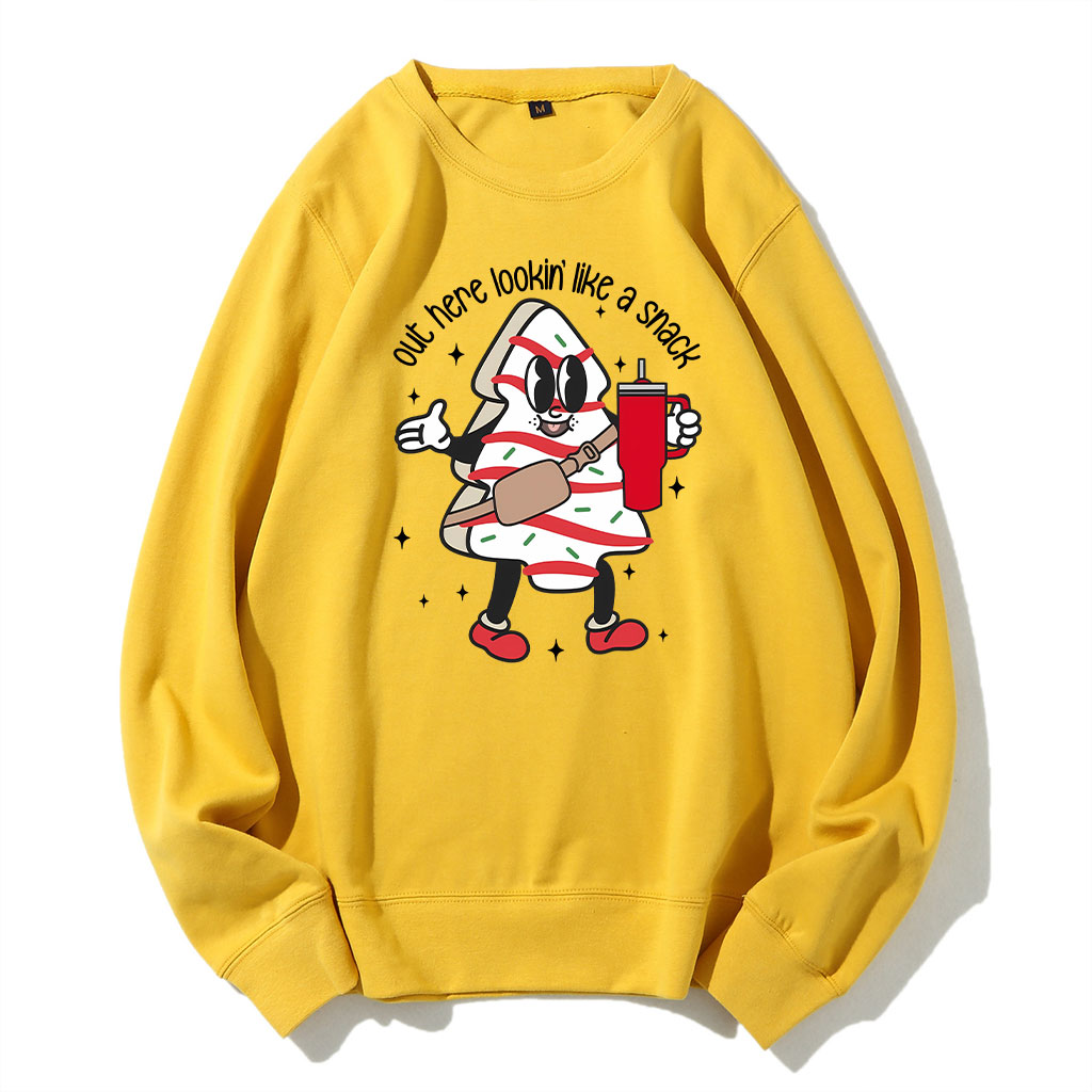 Boojee Out Here Lookin Like A Snack Sweatshirt
