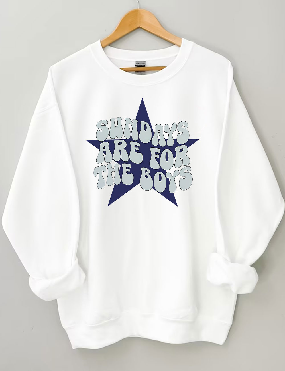 Sundays Are For The Boys Cowboys Football Sweatshirt