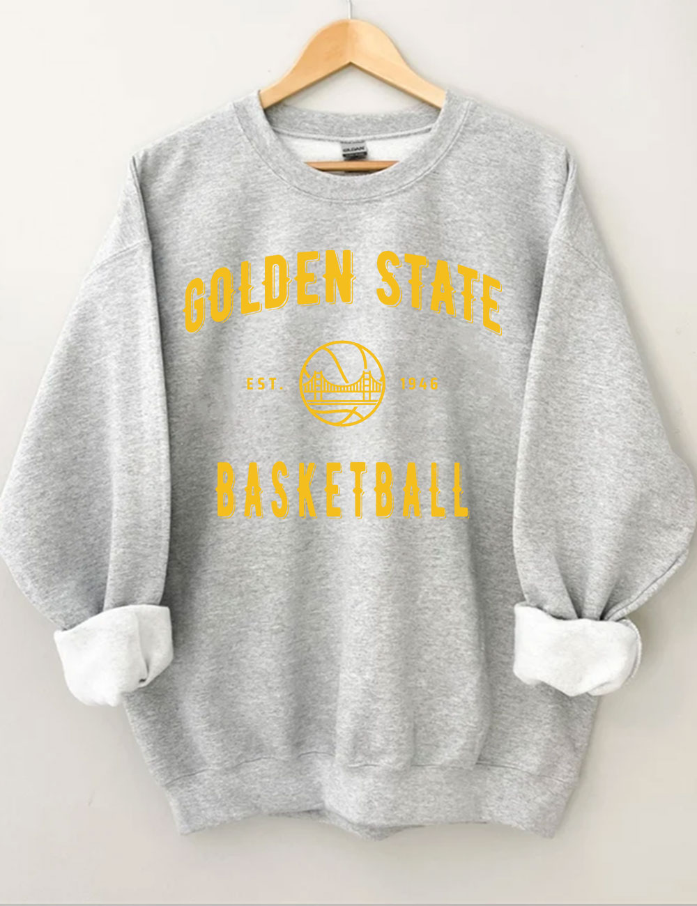 Vintage Golden State Basketball Sweatshirt