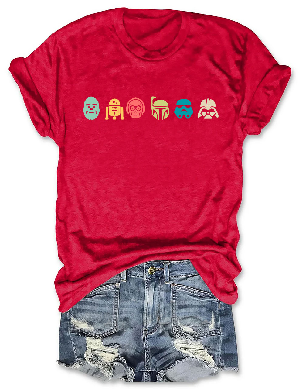 Star Wars Head Funny T-shirt
