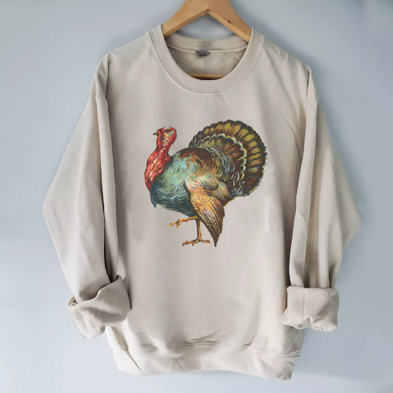 Vintage Thanksgiving Turkey Sweatshirt